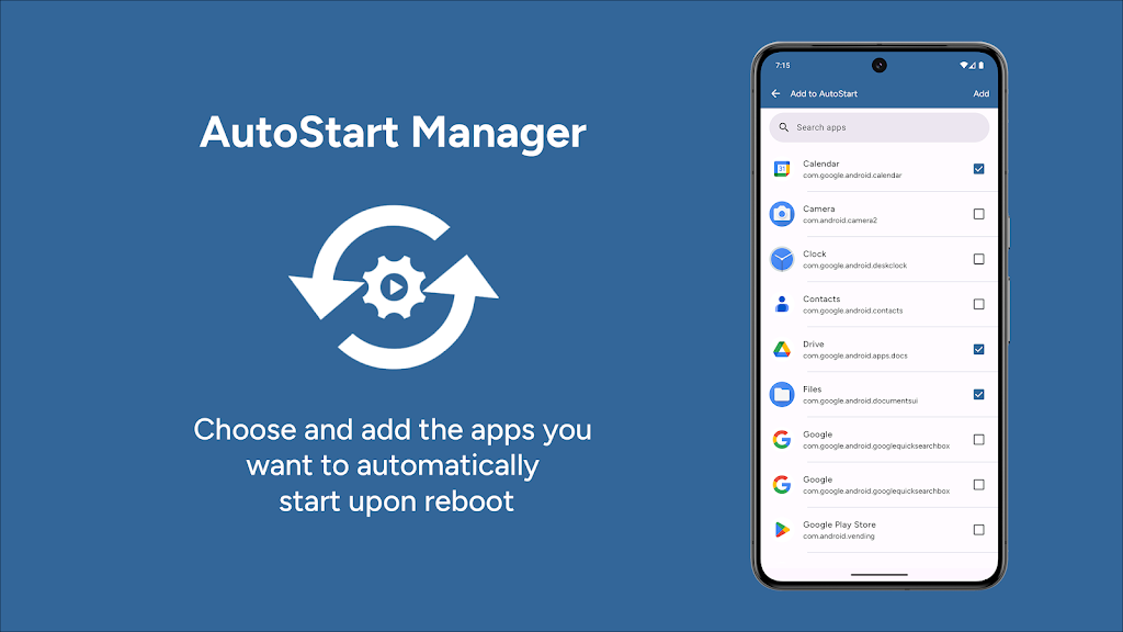 AutoStart App Manager screenshot 2